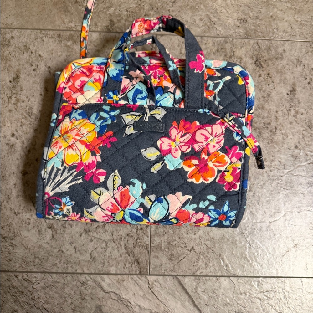Vera Bradley Floral Quilted Makeup Organizer - Multicolor